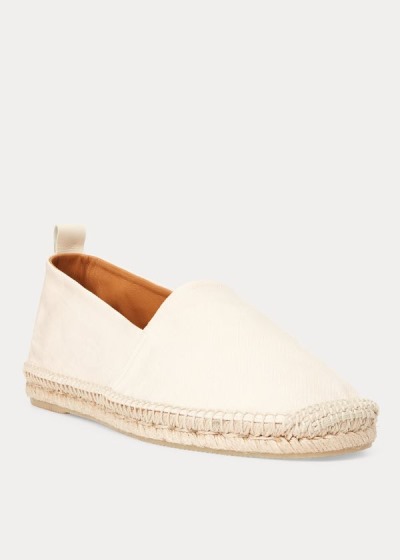 Pánské Plátěné Boty Ralph Lauren Bowsworth Linen - 45863-GETU